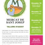 Tallers mercat Agost 2019