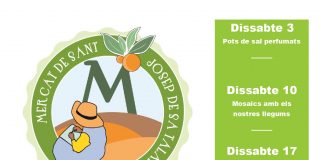TALLERS D’AGOST AL MERCAT DE SANT JOSEP