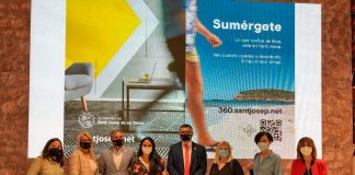 Sant Josep de sa Talaia presenta en FITUR 2021 la campanya ‘Submergeix-te. Tour Virtual’