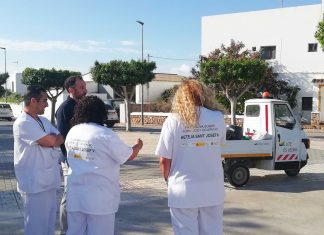 Fase final del projecte SOIB30 Neteja Sant Josep V